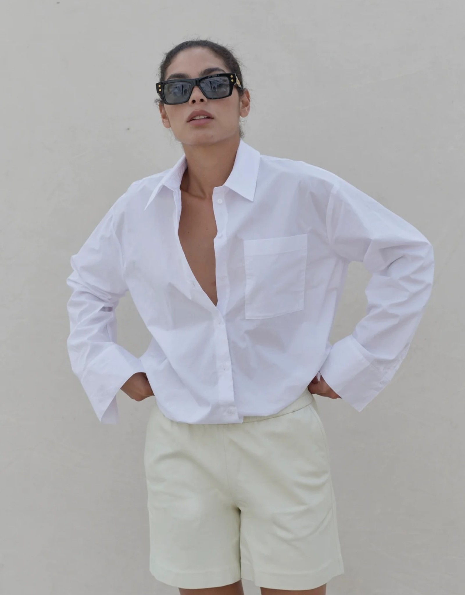 Birgitte Herskind BIRGITTE HERSKIND HENRIETTE SHIRT - WHITE