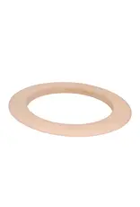 Vanessa Baroni VANESSA BARONI OVAL BANGLE BRACELET - ROSE