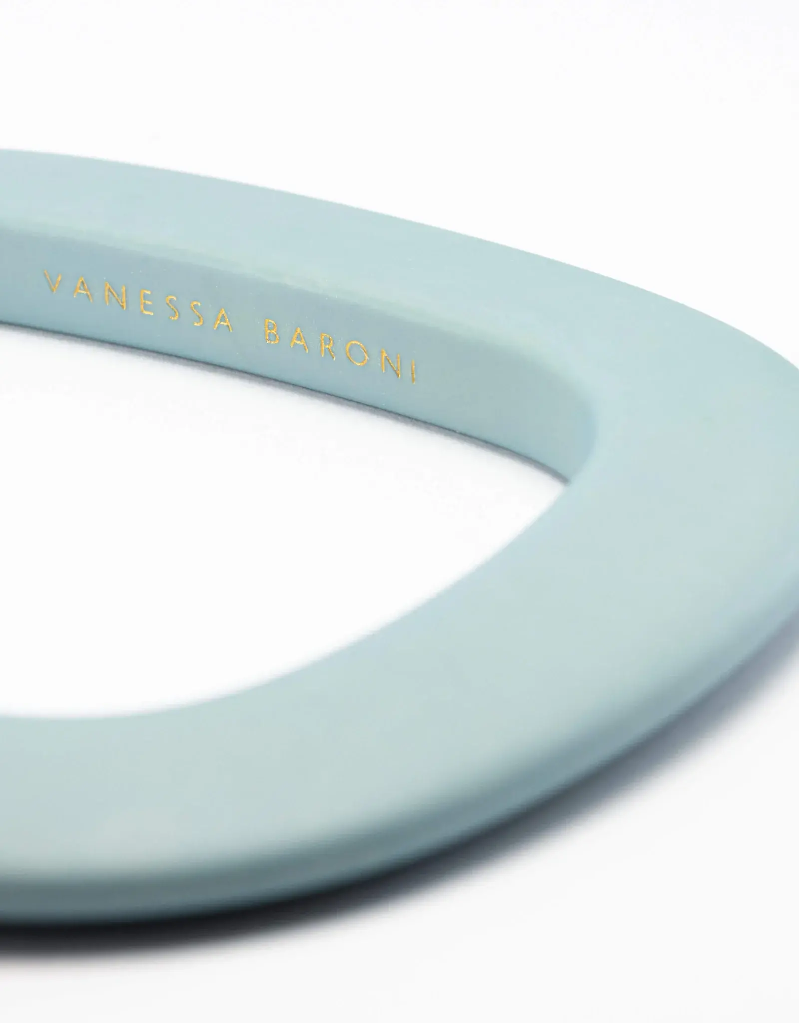 Vanessa Baroni VANESSA BARONI SQUARED BANGLE BRACELET - BLUE