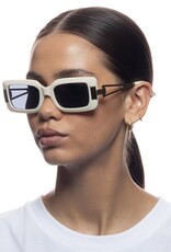 Le Specs LE SPECS ORION RIDGE SUNGLASSES - OFF WHITE