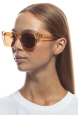 Le Specs LE SPECS PETTY TRASH SUNGLASSES - BLOND POLARIZED