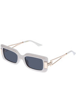 Le Specs LE SPECS ORION RIDGE SUNGLASSES - OFF WHITE