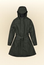 RAINS RAINS CURVE JACKET - GREEN