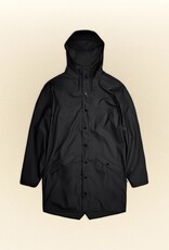 RAINS RAINS LONG JACKET - BLACK