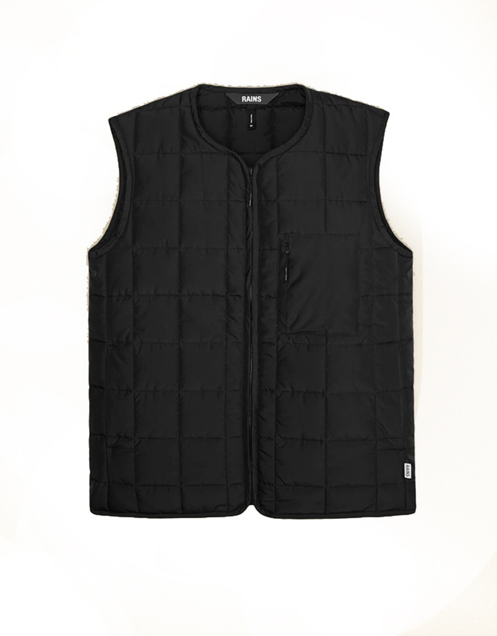 RAINS RAINS LINER VEST - BLACK