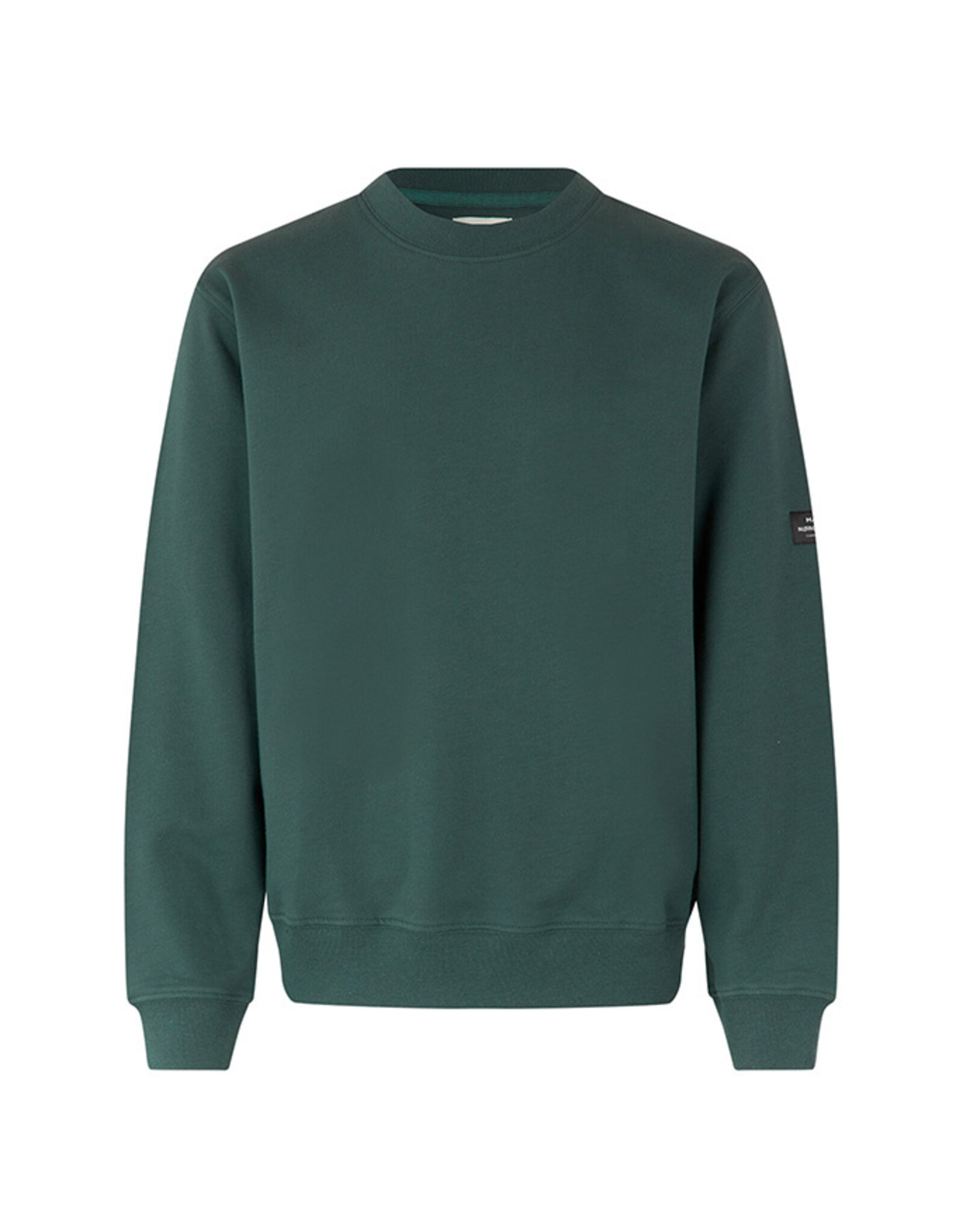 Mads Norgaard MADS NØRGAARD SOLO SWEATSHIRT - DARKEST SPRUCE