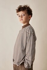 Gray Label GREY LABEL HIGH NECK TEEE - BROWNIE/OFF WHITE