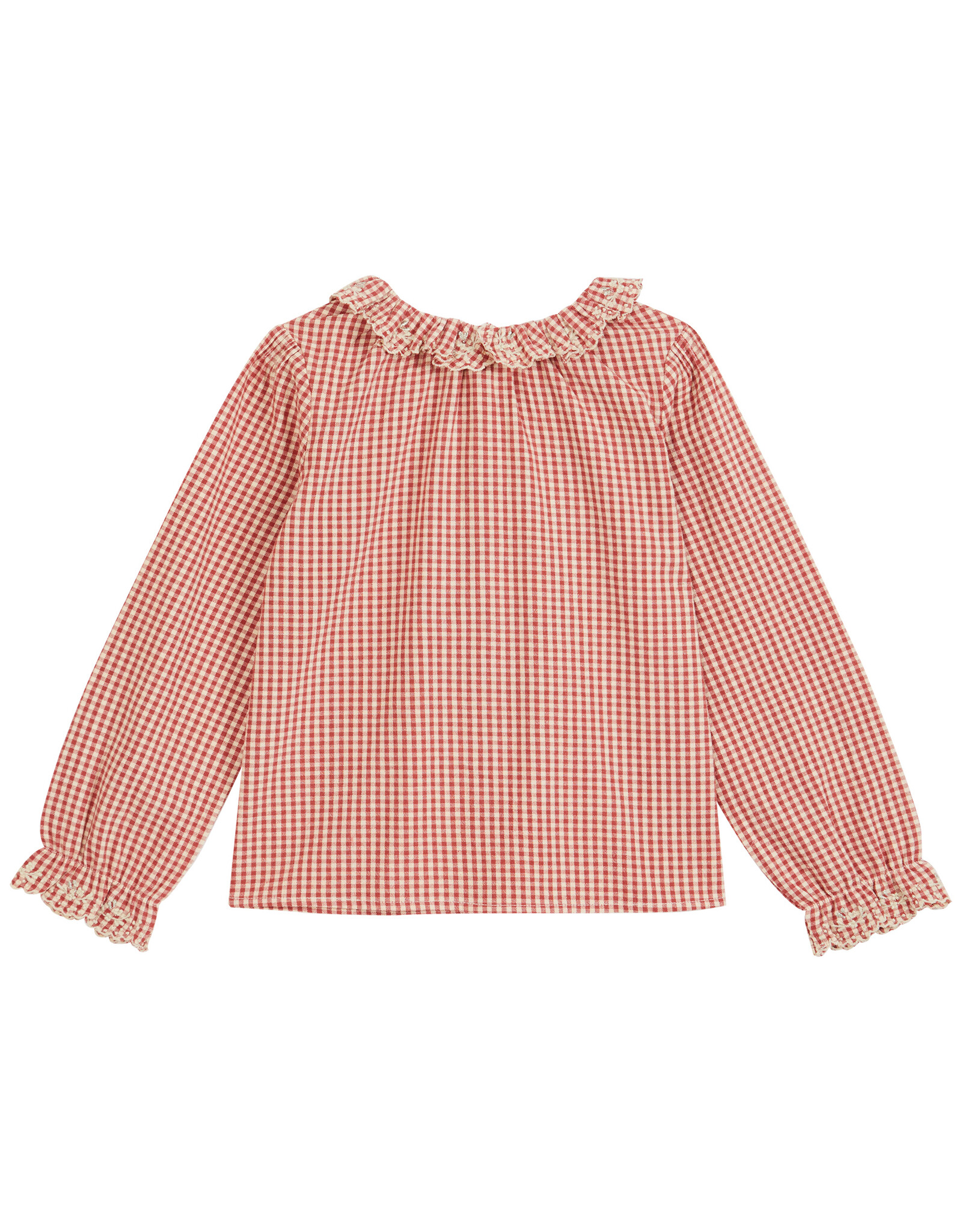 Emile & Ida EMILE & IDA BLOUSE VICHY - FRAMBOISE