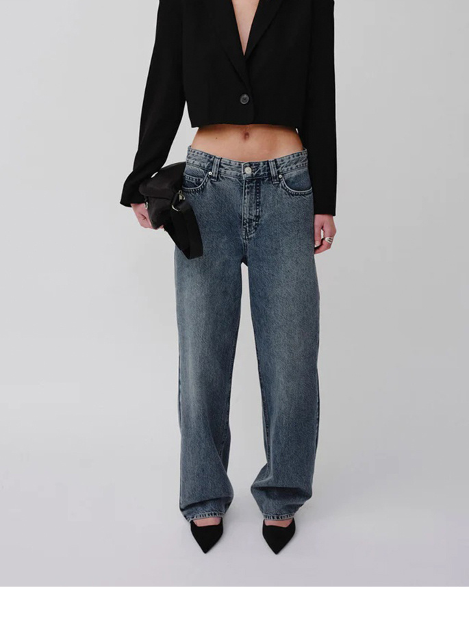 won hundred lena jeans seam blue