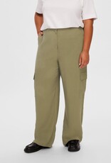 Selected Femme SELECTED FEMME EMBERLY PANTS - DUSTY GREEN