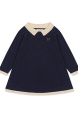 Konges Sløjd KONGES SLØJD VENTON KNIT DRESS - NAVY