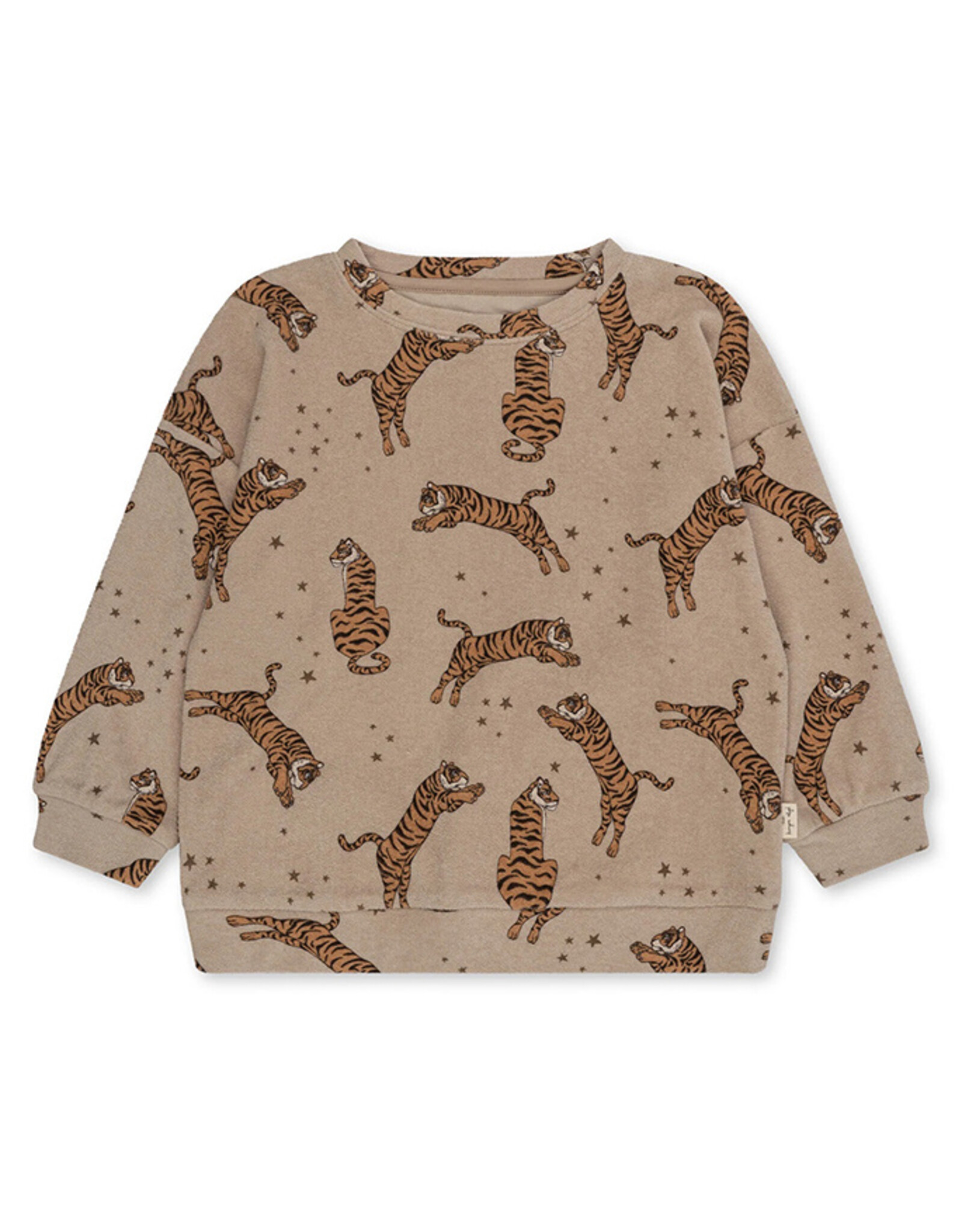 Konges Sløjd KONGES SLØJD ITTY SWEATER - TIGER SAND