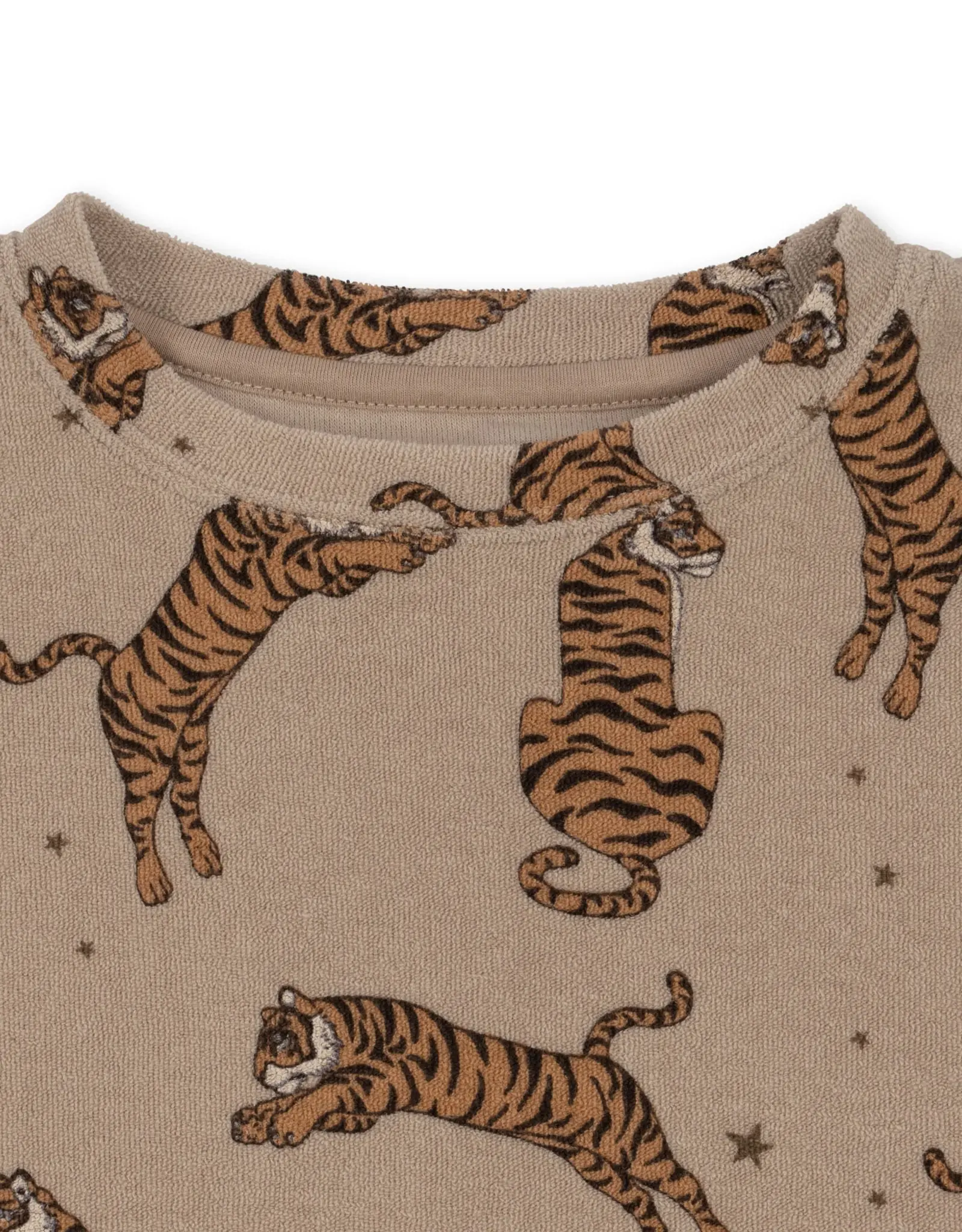 Konges Sløjd KONGES SLØJD ITTY SWEATER - TIGER SAND