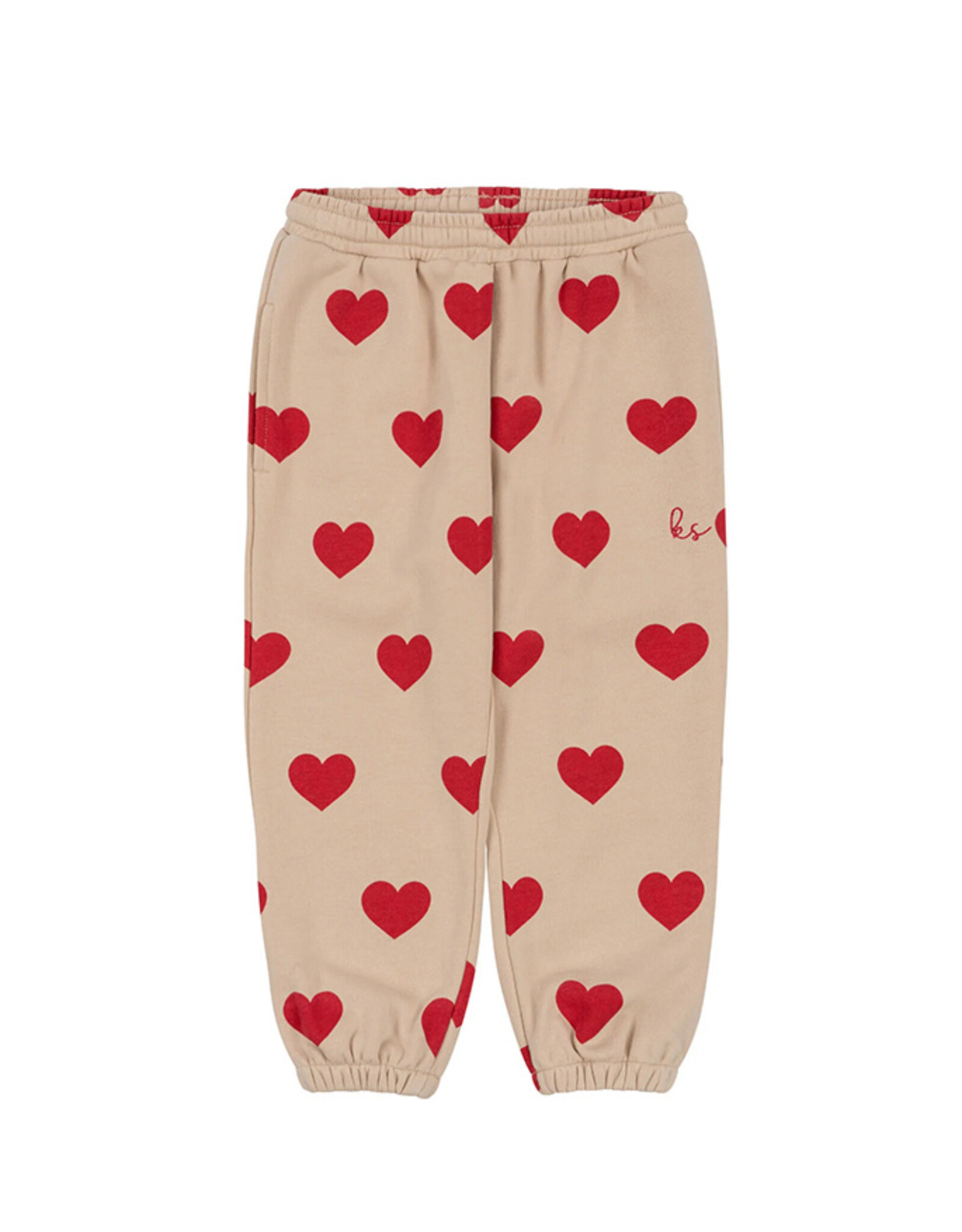 Konges Sløjd KONGES SLØJD LOU SWEATPANTS - HEARTS