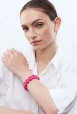 Vanessa Baroni VANESSA BARONI FLAT CHAIN BRACELET - FUCHSIA