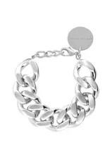 Vanessa Baroni VANESSA BARONI FLAT CHAIN BRACELET - SILVER