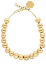 Vanessa Baroni VANESSA BARONI SMALL BEADS NECKLACE - GOLD