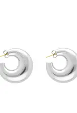 Vanessa Baroni VANESSA BARONI MOON EARRING - SILVER