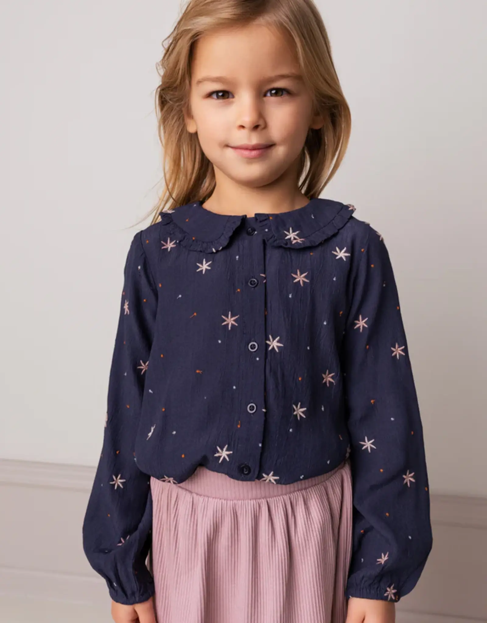 MarMar MARMAR TALIN SHIRT - BLUE/STARS