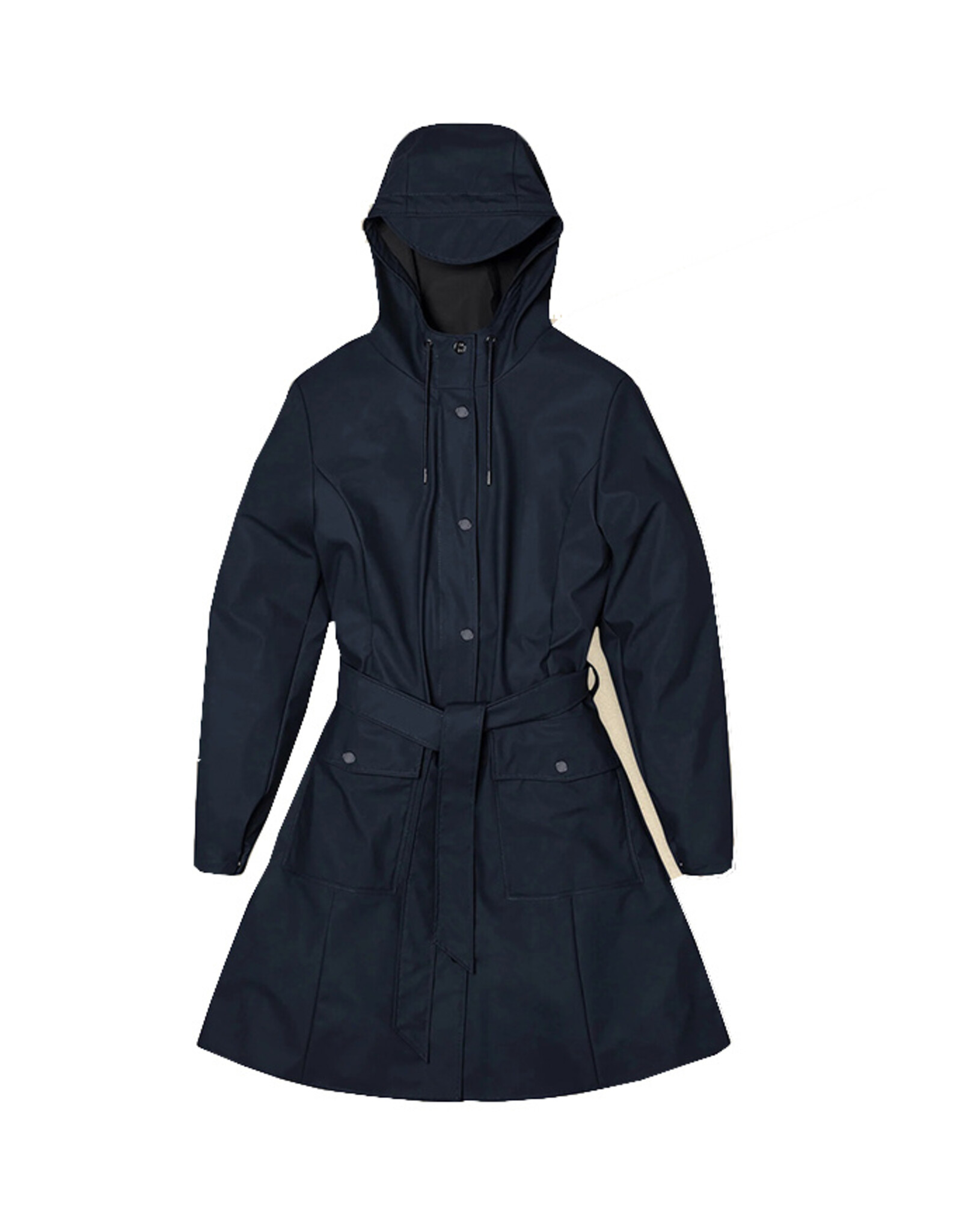 RAINS RAINS CURVE JACKET - NAVY