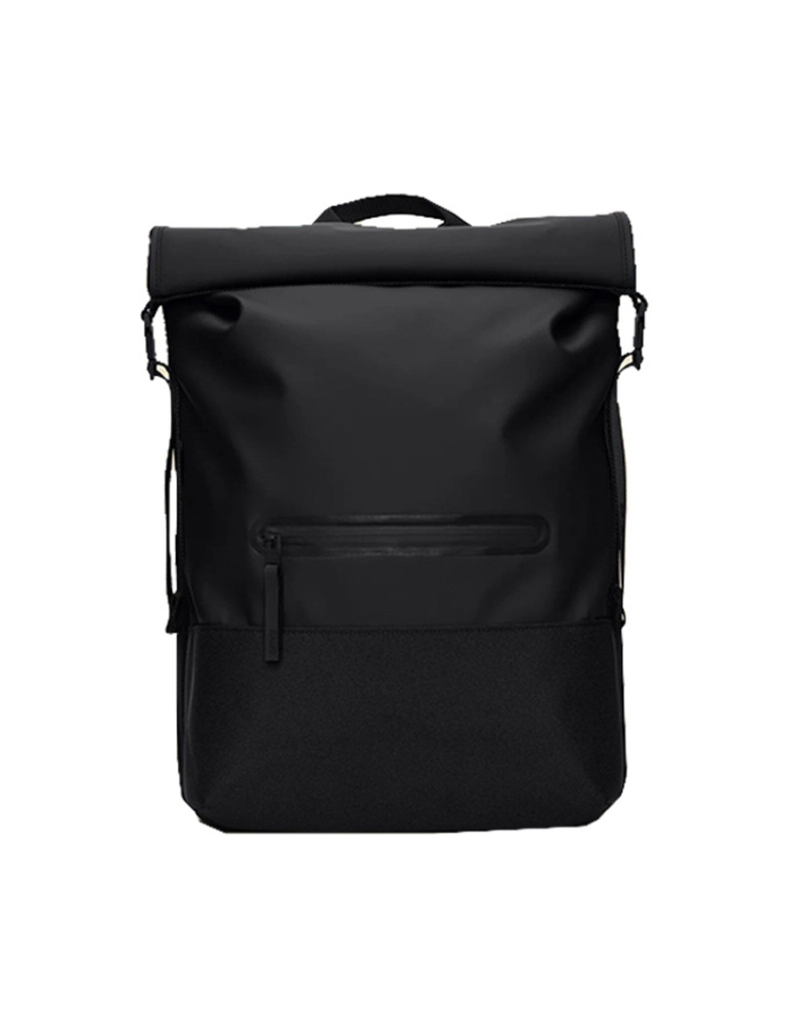 RAINS Trail Rolltop Backpack Black JPH Store