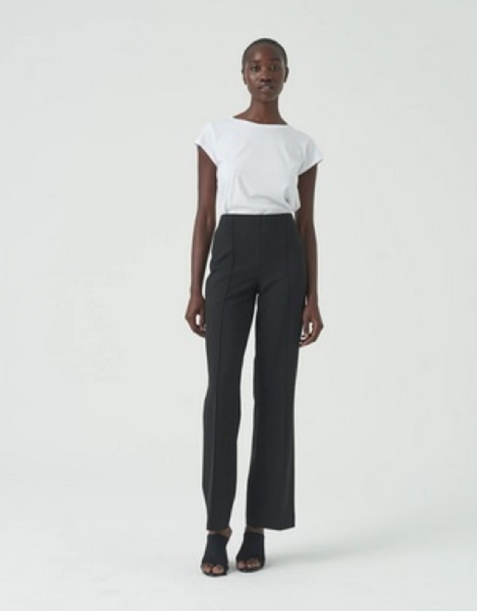 Mads Norgaard MADS NØRGAARD PIRLA PANTS - BLACK