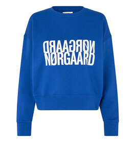 Mads Norgaard MADS NØRGAARD TILVINA SWEATSHIRT - BLUE