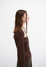 Résumé RÉSUMÉ VEDA BLOUSE - BROWN