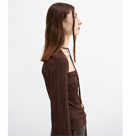 Résumé RÉSUMÉ VEDA BLOUSE - BROWN