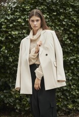 Soaked SOAKED IN LUXURY CORINNE BLAZER - SANDSHELL