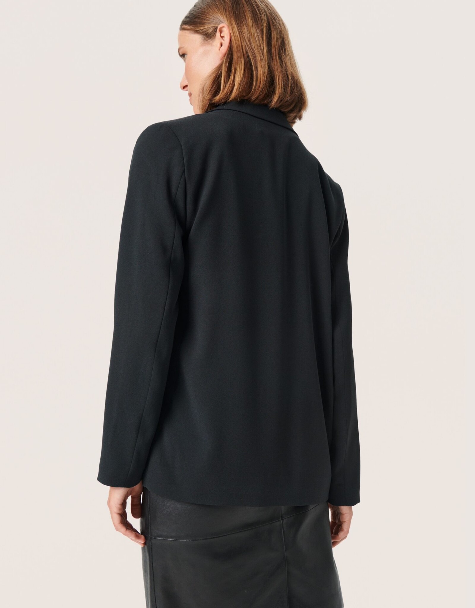 Soaked in Luxury SOAKED IN LUXURY SHIRLEY BLAZER - BLACK