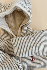 Konges Sløjd KONGES SLØJD ITTY ONESIE WITH HOOD - STRIPE