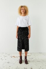 STELLA NOVA SEQUINS SKIRT - BLACK