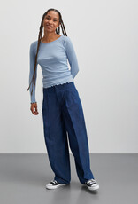 Mads Norgaard MADS NØRGAARD PARIA PANTS - DENIM BLUE