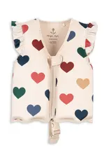 Konges Sløjd KONGES SLØJD NEOPRENE FLOAT VEST - BEIGE/HEARTS