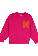 Wynken WYNKEN DOUBLE YOU SWEATER - MAGENTA