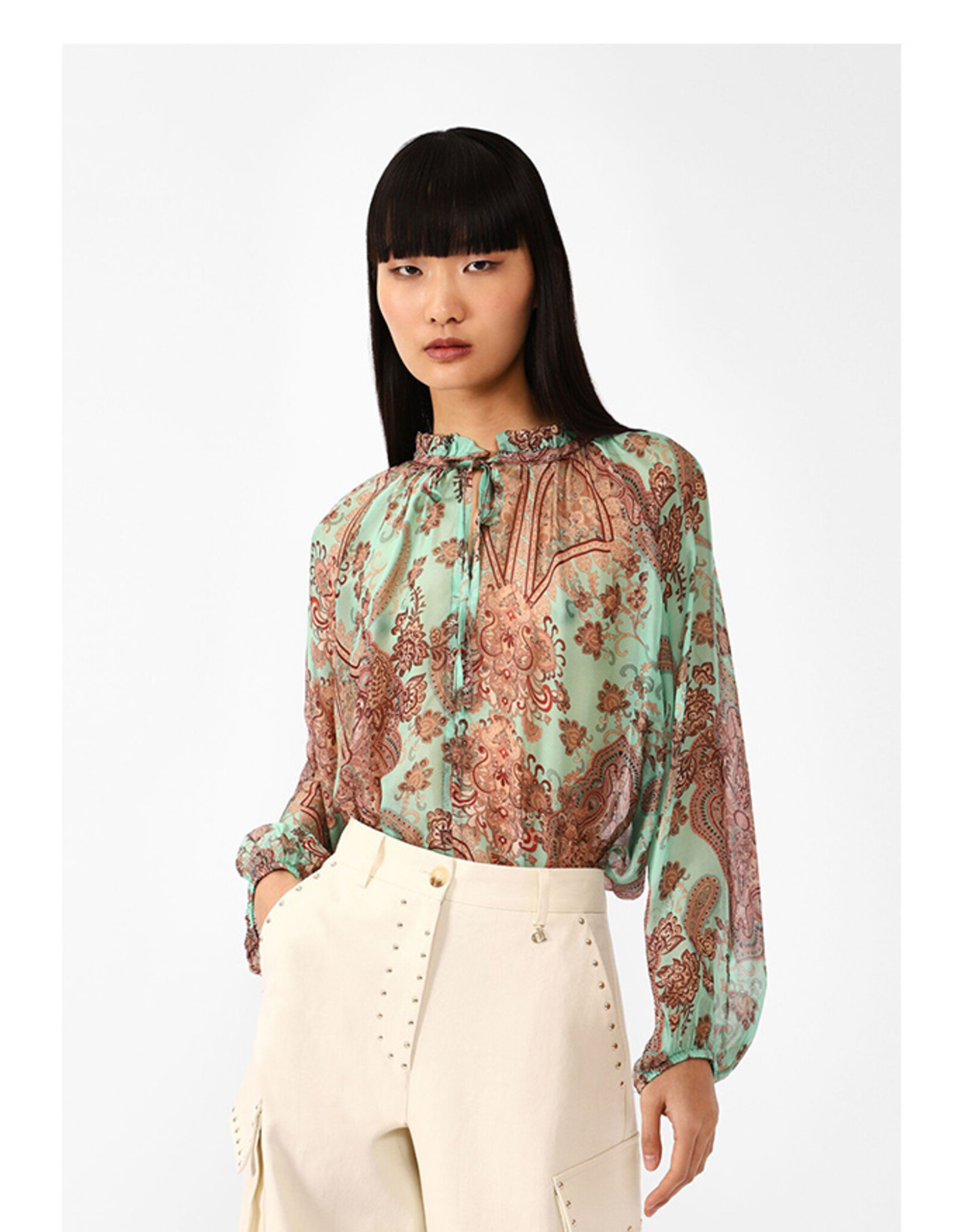 DIXIE BLOUSE - MULTICOLOR