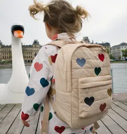 Konges Sløjd KONGES SLØJD JUNO QUILTED BACKPACK MIDI - FRAPPE