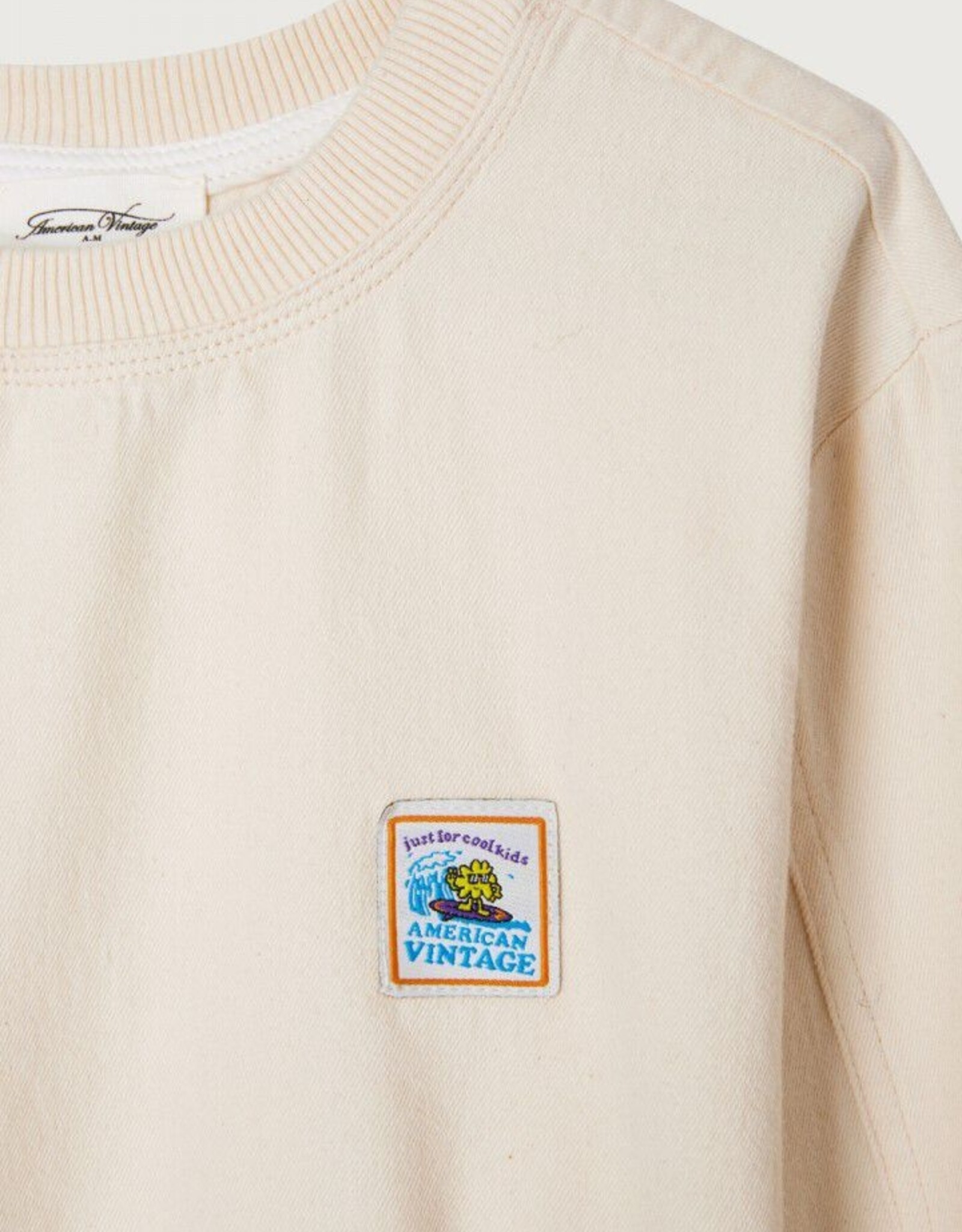 American Vintage AMERICAN VINTAGE TIRABAY SWEATER - ECRU