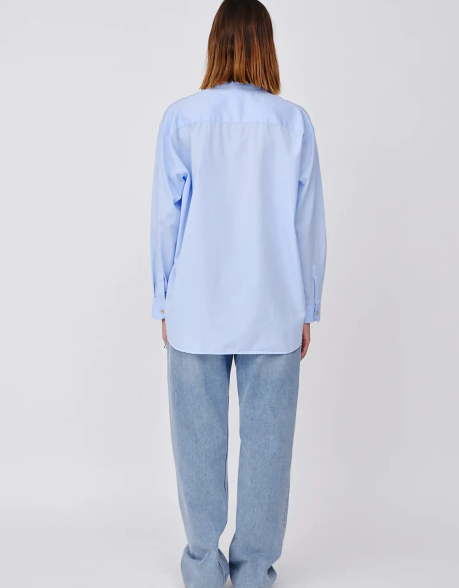 Won Hundred WON HUNDRED ZARA SHIRT - CHAMBREY BLUE