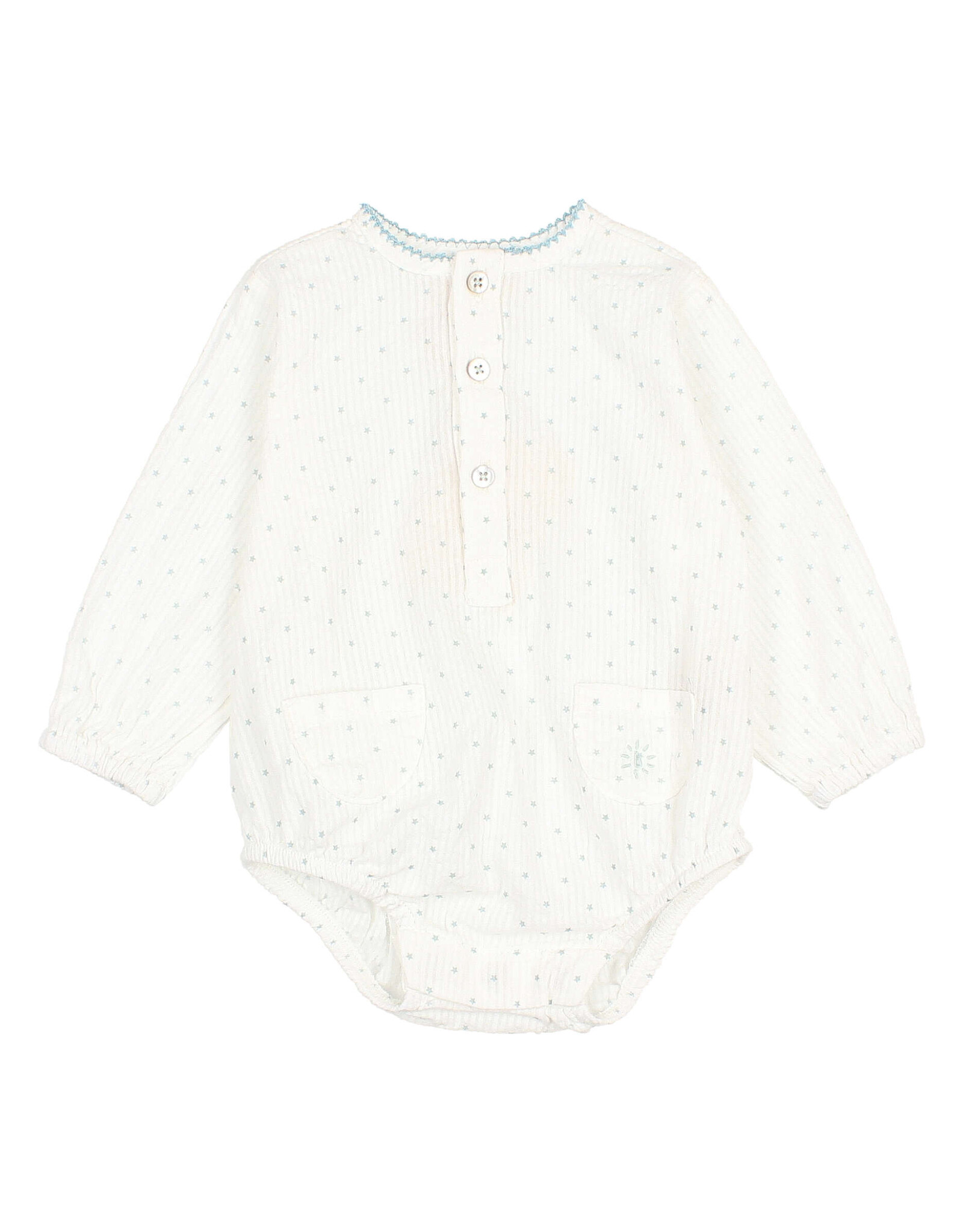 Buho BÚHO STARS ROMPER - ALMOND