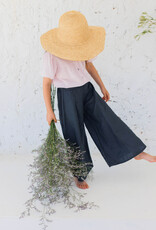 Buho BÚHO PRETTY LINEN PANTS - NUIT