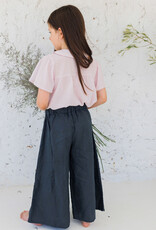 Buho BÚHO PRETTY LINEN PANTS - NUIT