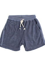 Buho BÚHO TERRY SHORTS - BLUE STONE