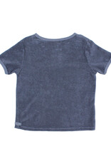 Buho BÚHO TERRY TSHIRT - BLUE STONE