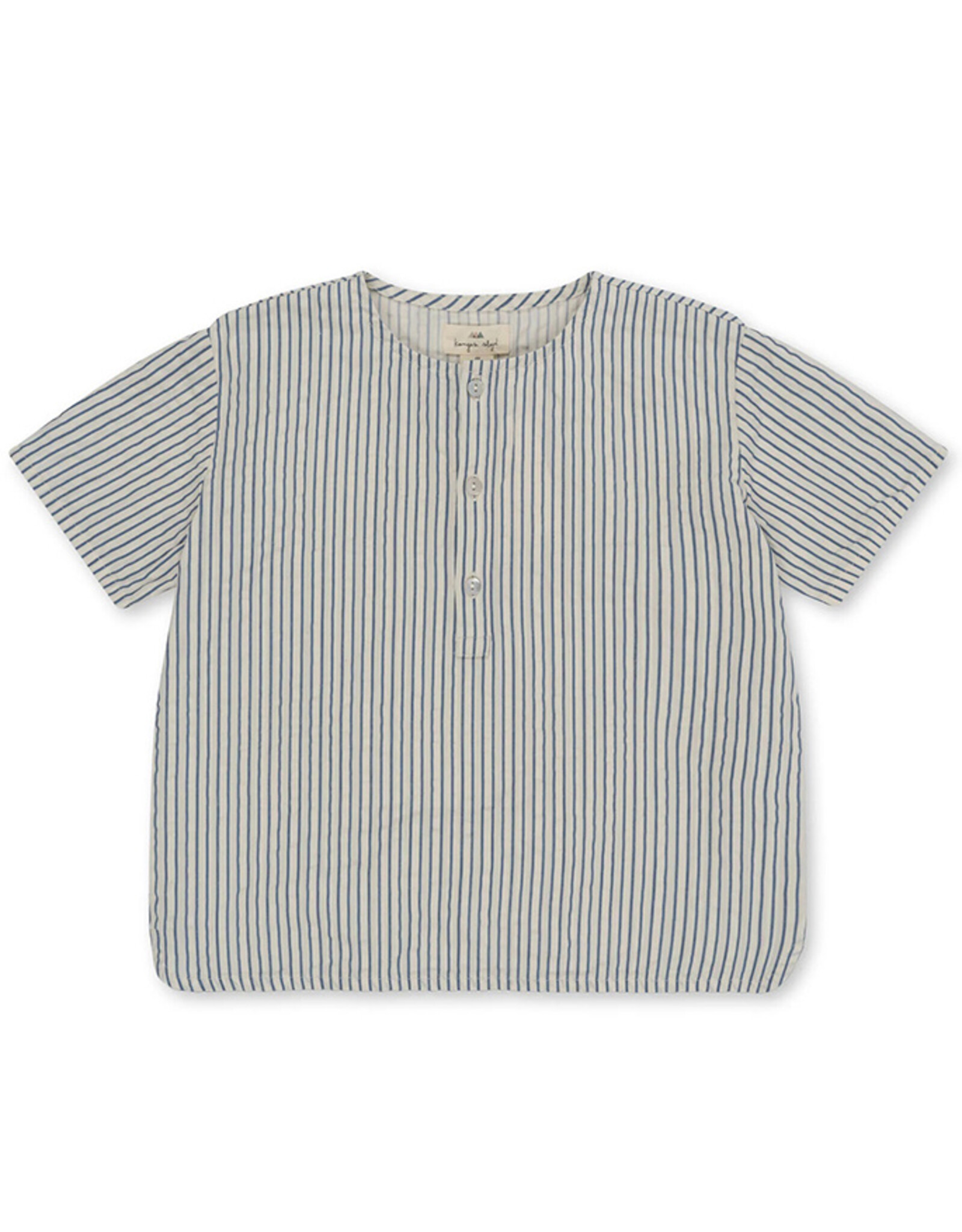 Konges Sløjd KONGES SLØJD ACE SHIRT - STRIPE BLUE