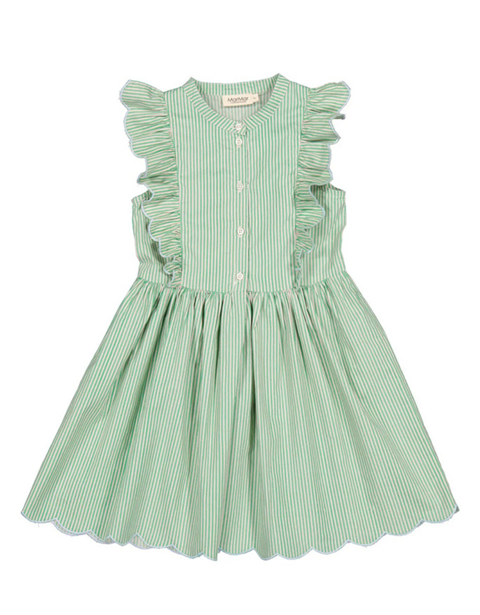 MarMar MARMAR DEIDRA DRESS - GREEN STRIPE