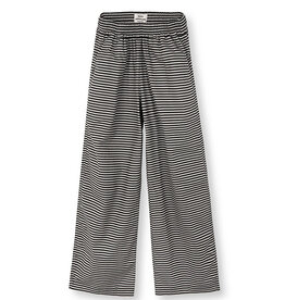 Mads Norgaard MADS NØRGAARD SONIE PANTS - STRIPE BLACK