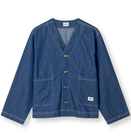 Mads Norgaard MADS NØRGAARD JONNA SHIRT - MID BLUE DENIM