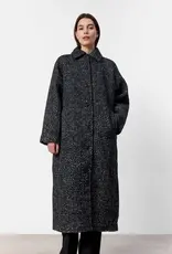 Levete Room LEVETE ROOM HAILEY COAT - BLACK MELANGE